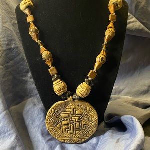 Lois S Becker Signed Necklace